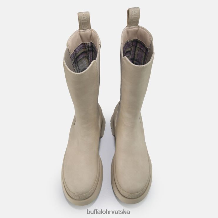 krema Buffalo sveja bootie flat vegan |čizme TDD6T695